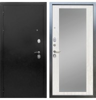  Металлическая дверь Ратибор Рим 3К с зеркалом Сосна белая 