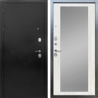  Металлическая дверь Ратибор Троя 3К с зеркалом Сосна белая 