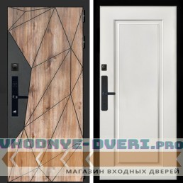 Входная дверь Inteko Авангард SMART + ФЛ-119 белый матовый