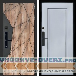 Входная дверь Inteko Авангард SMART + ФЛ-119 силк маус