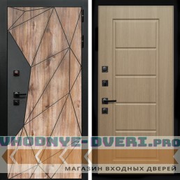Входная дверь Inteko Авангард + ФЛ-39 эко дуб