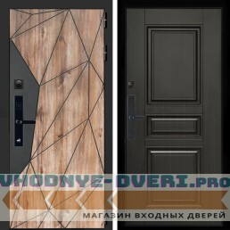 Входная дверь Inteko Авангард SMART + Классика венге
