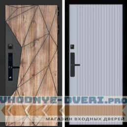 Входная дверь Inteko Авангард SMART + Вертикаль Силк маус