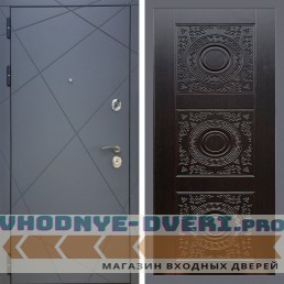 Входная дверь REX (Рекс) 13 Силк Титан д-18 венге