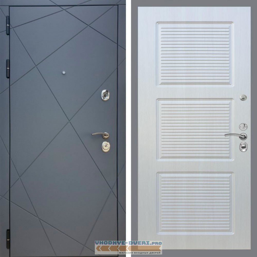 Входная дверь REX (Рекс) 13 Силк Титан ФЛ-1 Лиственница