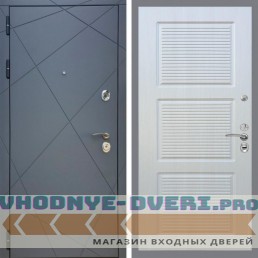 Входная дверь REX (Рекс) 13 Силк Титан ФЛ-1 Лиственница