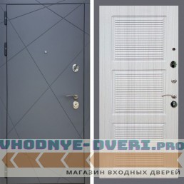 Входная дверь REX (Рекс) 13 Силк Титан ФЛ-1 Сандал светлый