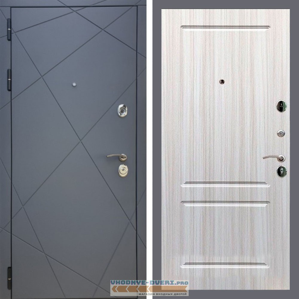 Входная дверь REX (Рекс) 13 Силк Титан ФЛ-117 сандал светлый