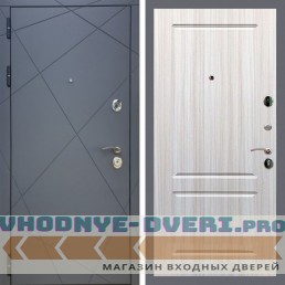 Входная дверь REX (Рекс) 13 Силк Титан ФЛ-117 сандал светлый