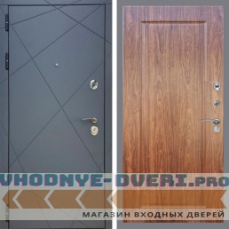 Входная дверь REX (Рекс) 13 Силк Титан ФЛ-119 Мореная береза