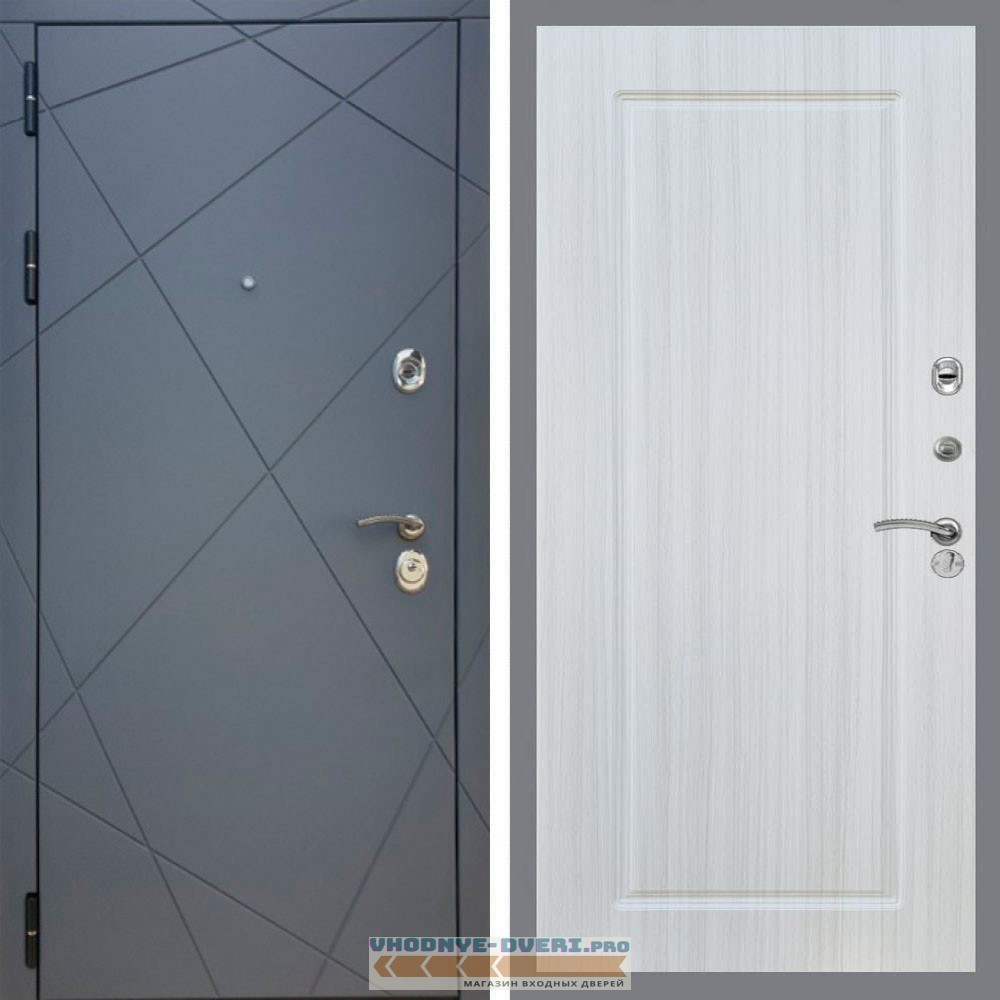 Входная дверь REX (Рекс) 13 Силк Титан ФЛ-119 Сандал светлый