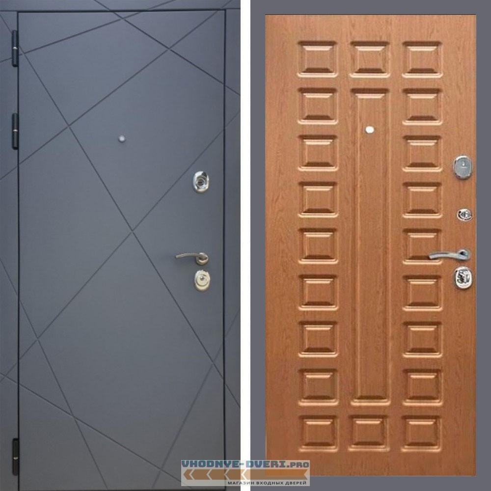 Дверь REX (Рекс) 13 Силк Титан ФЛ-183 орех темный