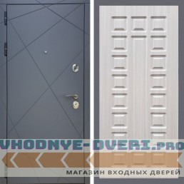 Входная дверь REX (Рекс) 13 Силк Титан ФЛ-183 сандал светлый