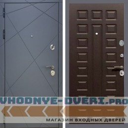 Входная дверь REX (Рекс) 13 Силк Титан ФЛ-183 венге