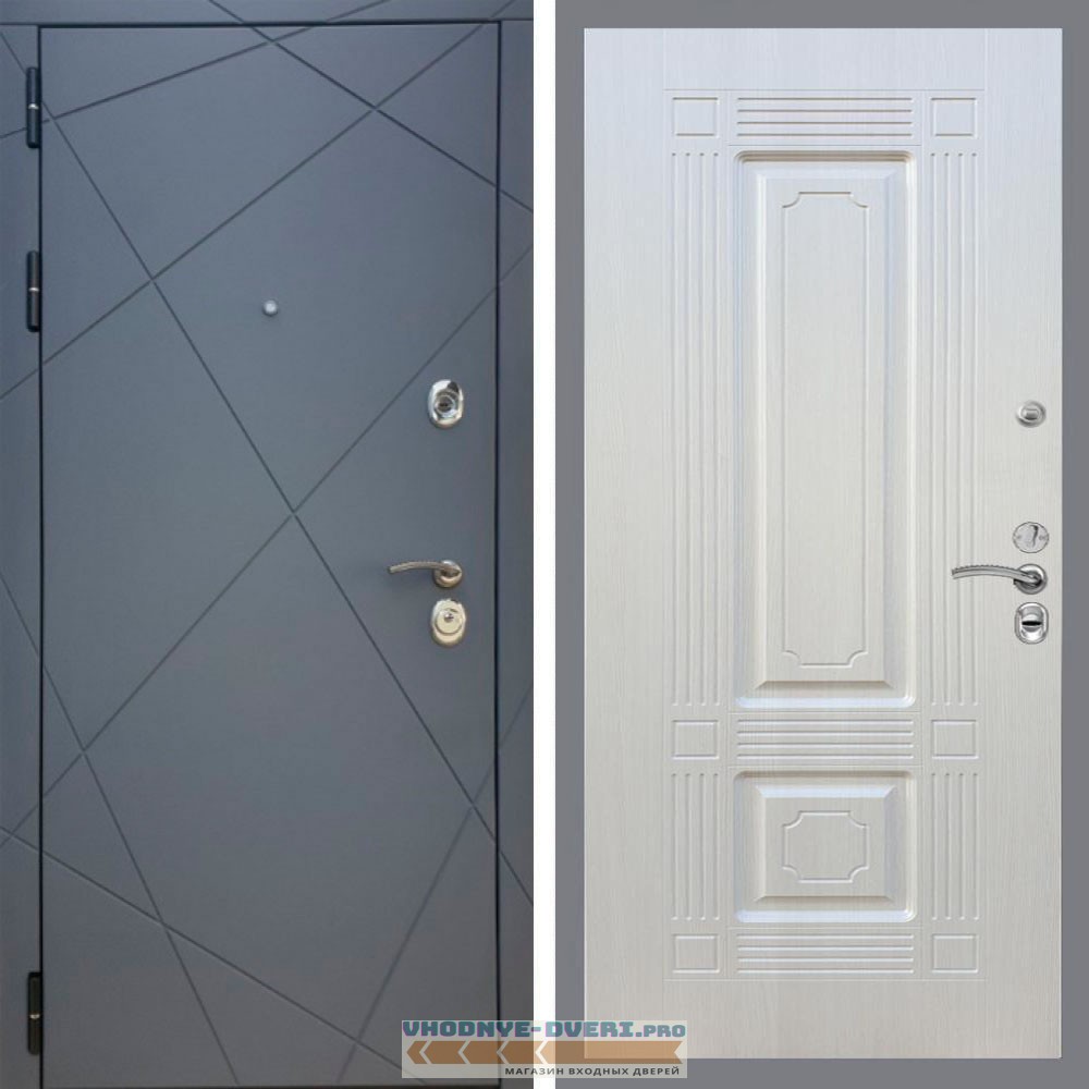 Входная дверь REX (Рекс) 13 Силк Титан ФЛ-2 Лиственница