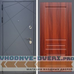 Входная дверь REX (Рекс) 13 Силк Титан ФЛ-243 итальянский орех