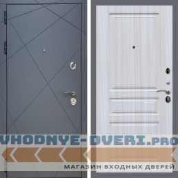 Входная дверь REX (Рекс) 13 Силк Титан ФЛ-243 Сандал светлый