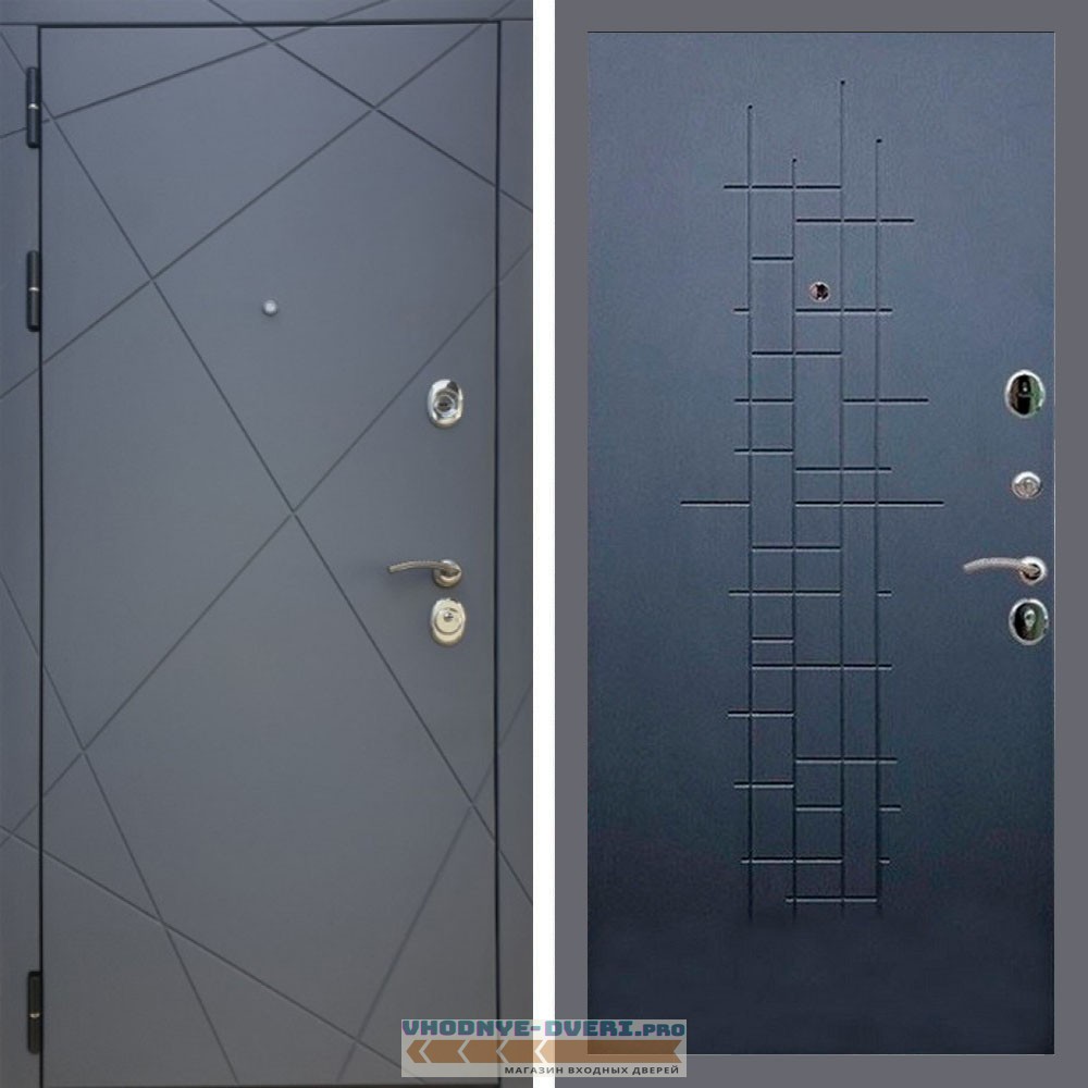 Дверь REX (Рекс) 13 Силк Титан ФЛ-289 ясень черный