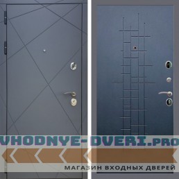 Дверь REX (Рекс) 13 Силк Титан ФЛ-289 ясень черный