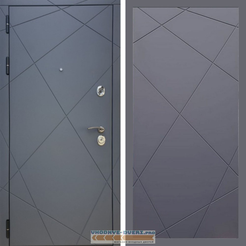 Входная дверь REX (Рекс) 13 Силк Титан ФЛ-291 силк титан