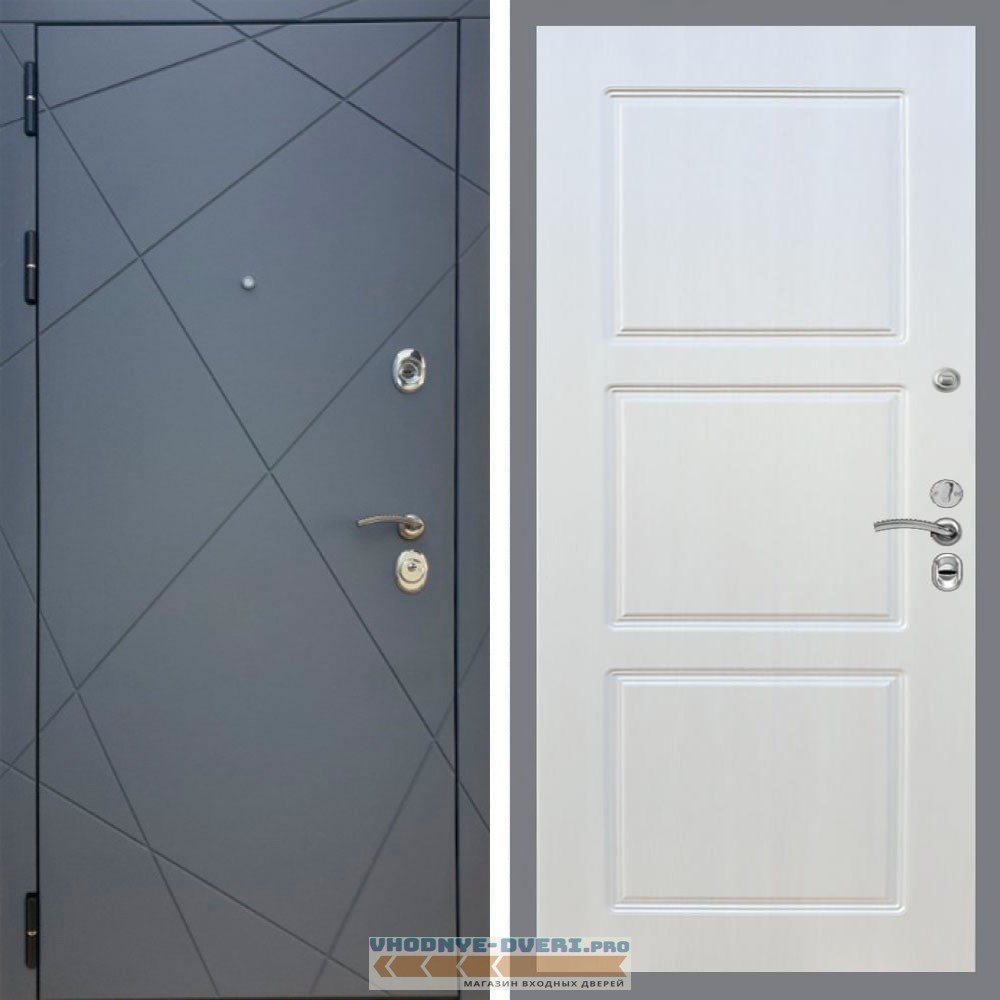 Входная дверь REX (Рекс) 13 Силк Титан ФЛ-3 Лиственница