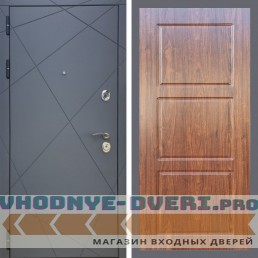 Дверь REX (Рекс) 13 Силк Титан ФЛ-3 мореная берёза