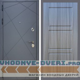 Дверь REX (Рекс) 13 Силк Титан ФЛ-3 сандал серый