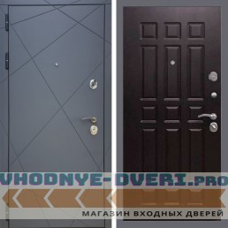 Входная дверь REX (Рекс) 13 Силк Титан ФЛ-33 венге