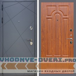 Входная дверь REX (Рекс) 13 Силк Титан ФЛ-58 Мореная береза