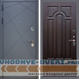 Входная дверь REX (Рекс) 13 Силк Титан ФЛ-58 Венге