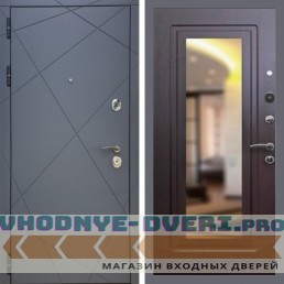 Входная дверь REX (Рекс) 13 Силк Титан ФЛЗ-120 венге