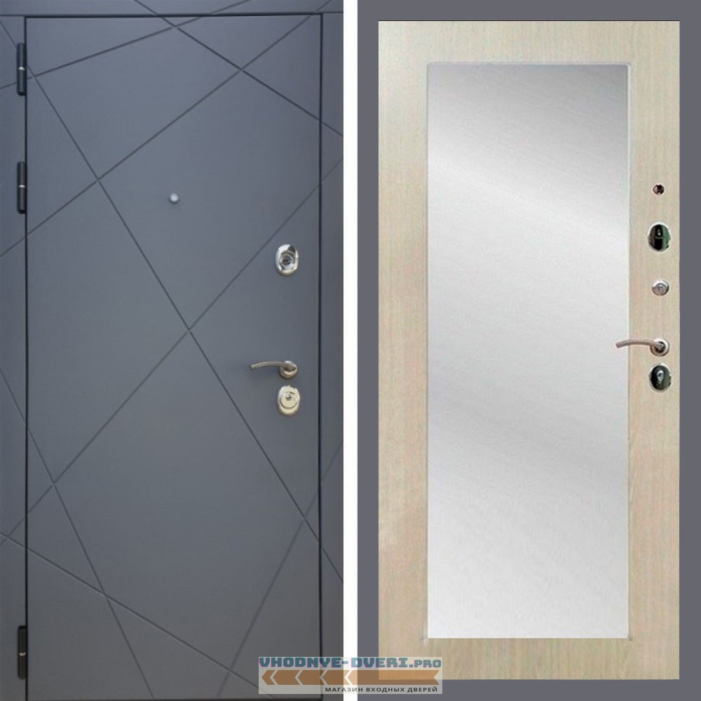 Входная дверь REX (Рекс) 13 Силк Титан пастораль беленый дуб