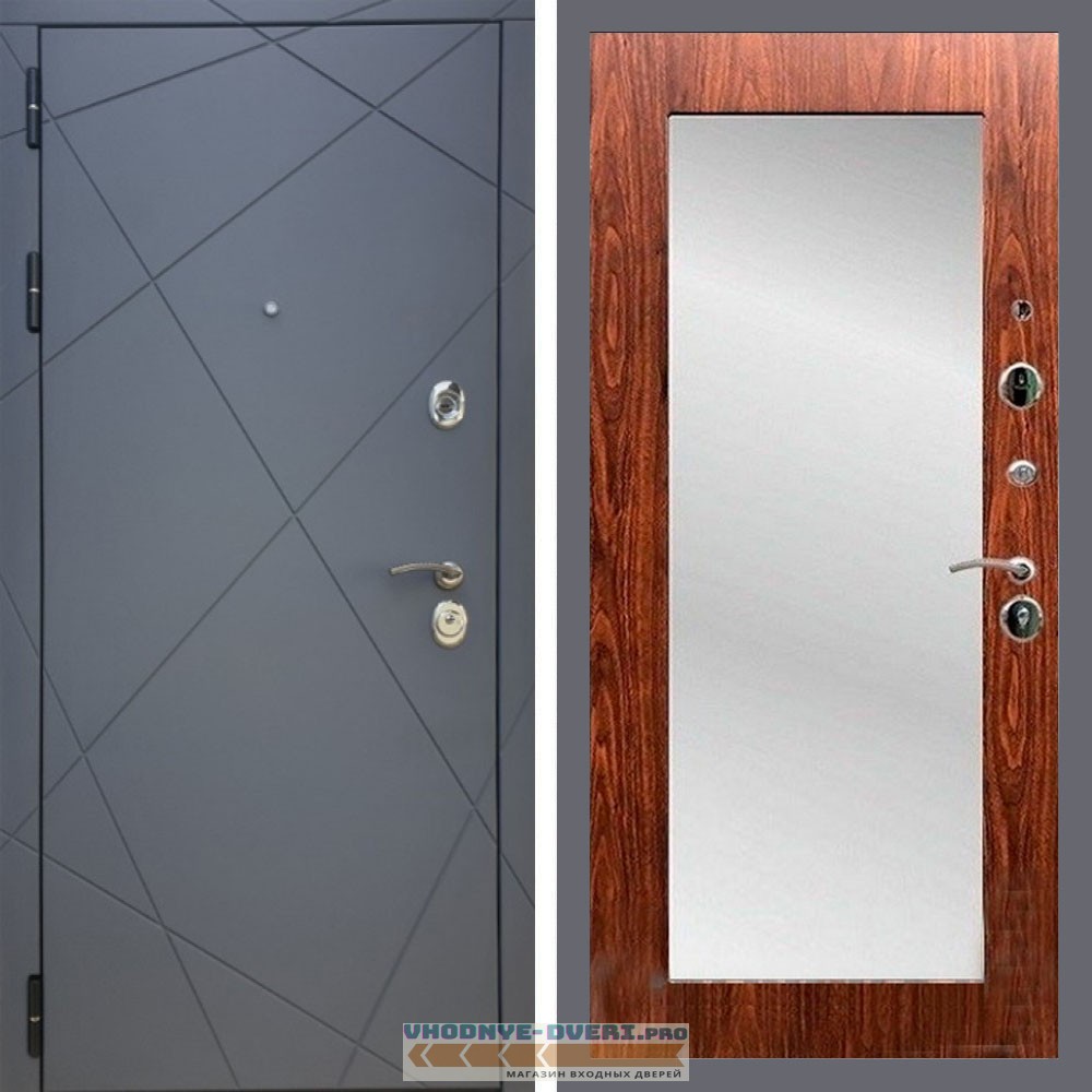 Входная дверь REX (Рекс) 13 Силк Титан пастораль мореная береза