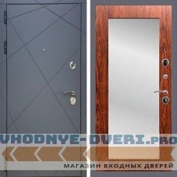 Входная дверь REX (Рекс) 13 Силк Титан пастораль мореная береза