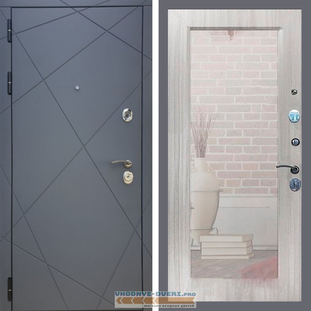 Входная дверь REX (Рекс) 13 Силк Титан Пастораль сандал светлый