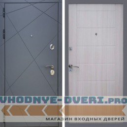 Входная дверь REX (Рекс) 13 Силк Титан сити 6 мм сандал светлый