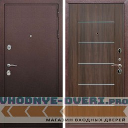 Входная дверь REX (Рекс) 5А Медный антик B03 молдинги эковенге