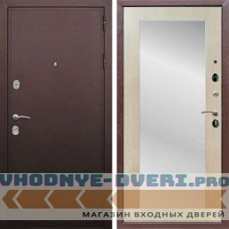 Входная дверь REX (Рекс) 5А Медный антик пастораль беленый дуб