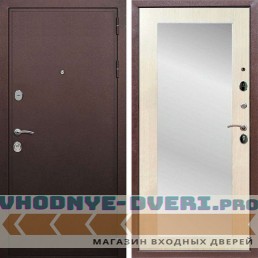 Входная дверь REX (Рекс) 5А Медный антик пастораль лиственница беж