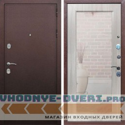 Входная дверь REX (Рекс) 5А Медный антик Пастораль сандал светлый