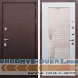 Входная дверь REX (Рекс) 5А Медный антик пастораль белый матовый