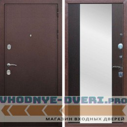 Входная дверь REX (Рекс) 5А Медный антик сб-16 венге