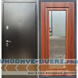 Входная дверь REX (Рекс) 5 (антик серебро) ФЛЗ-120 итальянский орех