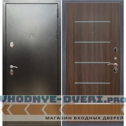 Входная дверь REX (Рекс) 5 (антик серебро) B03 молдинги эковенге