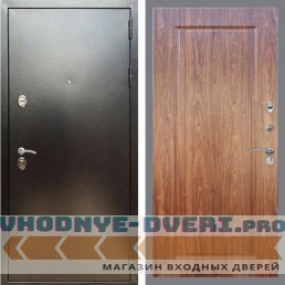 Входная дверь REX (Рекс) 5 (антик серебро) ФЛ-119 Мореная береза