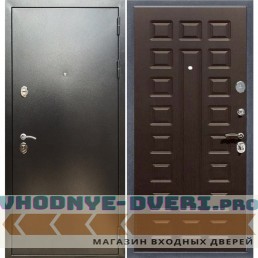 Входная дверь REX (Рекс) 5 (антик серебро) ФЛ-183 венге