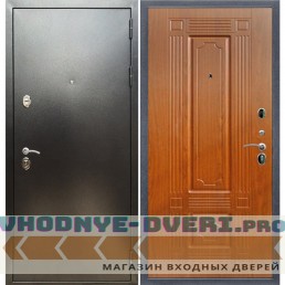 Входная дверь REX (Рекс) 5 (антик серебро) ФЛ-2 мореная береза 16мм