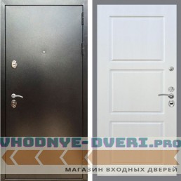 Входная дверь REX (Рекс) 5 (антик серебро) ФЛ-3 Лиственница