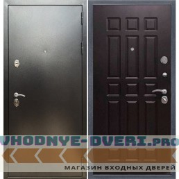 Входная дверь REX (Рекс) 5 (антик серебро) ФЛ-33 венге