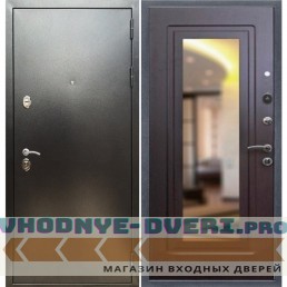 Входная дверь REX (Рекс) 5 (антик серебро) ФЛЗ-120 венге